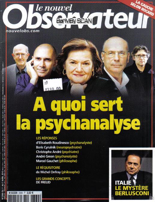 Nouvel Observateur n°2369, du 1 au 7 Avril 2010